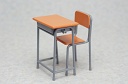 ハセガワ 学校の机と椅子
